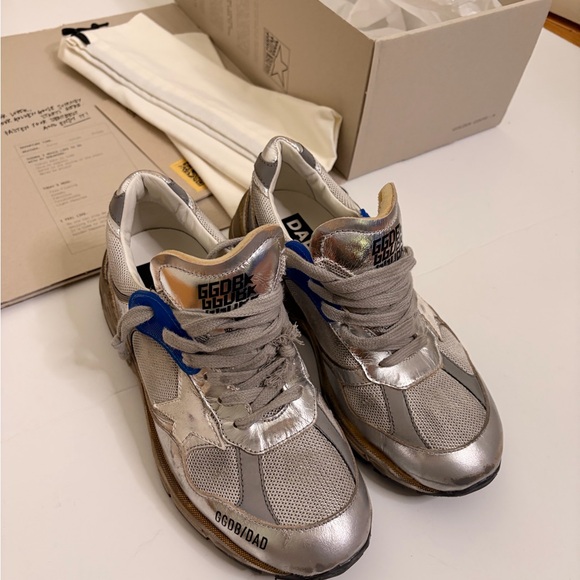 NWT 🩶👟 WOMEN’S GOLDEN GOOSE DAD STAR SNEAKERS - SIZE 36 - Picture 7 of 14
